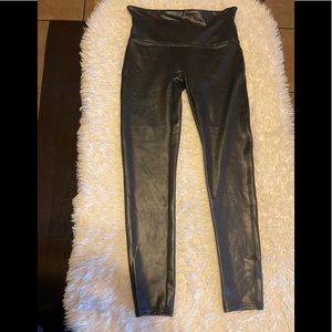 Spanx Faux Leather Leggings